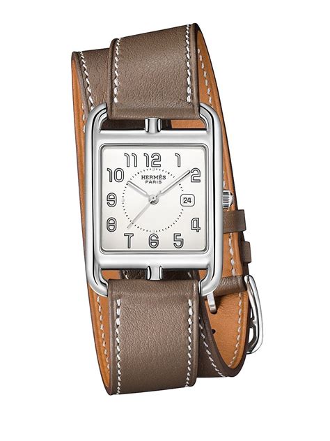 hermes cape cod double wrap watch|Hermes cape cod watch ladies.